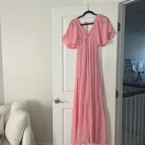 Pink Maxi Dress